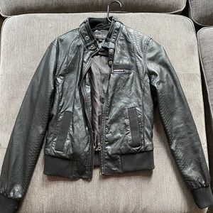 Members only faux leather jacket
